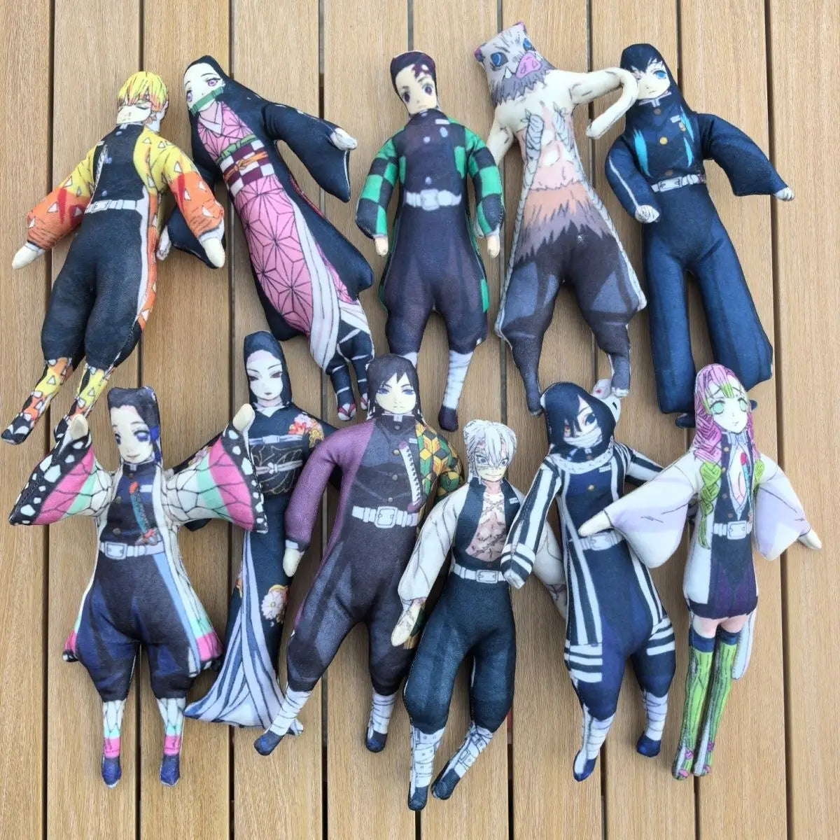 2025 Demon Slayer Abstract Doll Nezuko Tomioka Yoshio Mouse Dry Demon Slayer Doll Wire Frame style