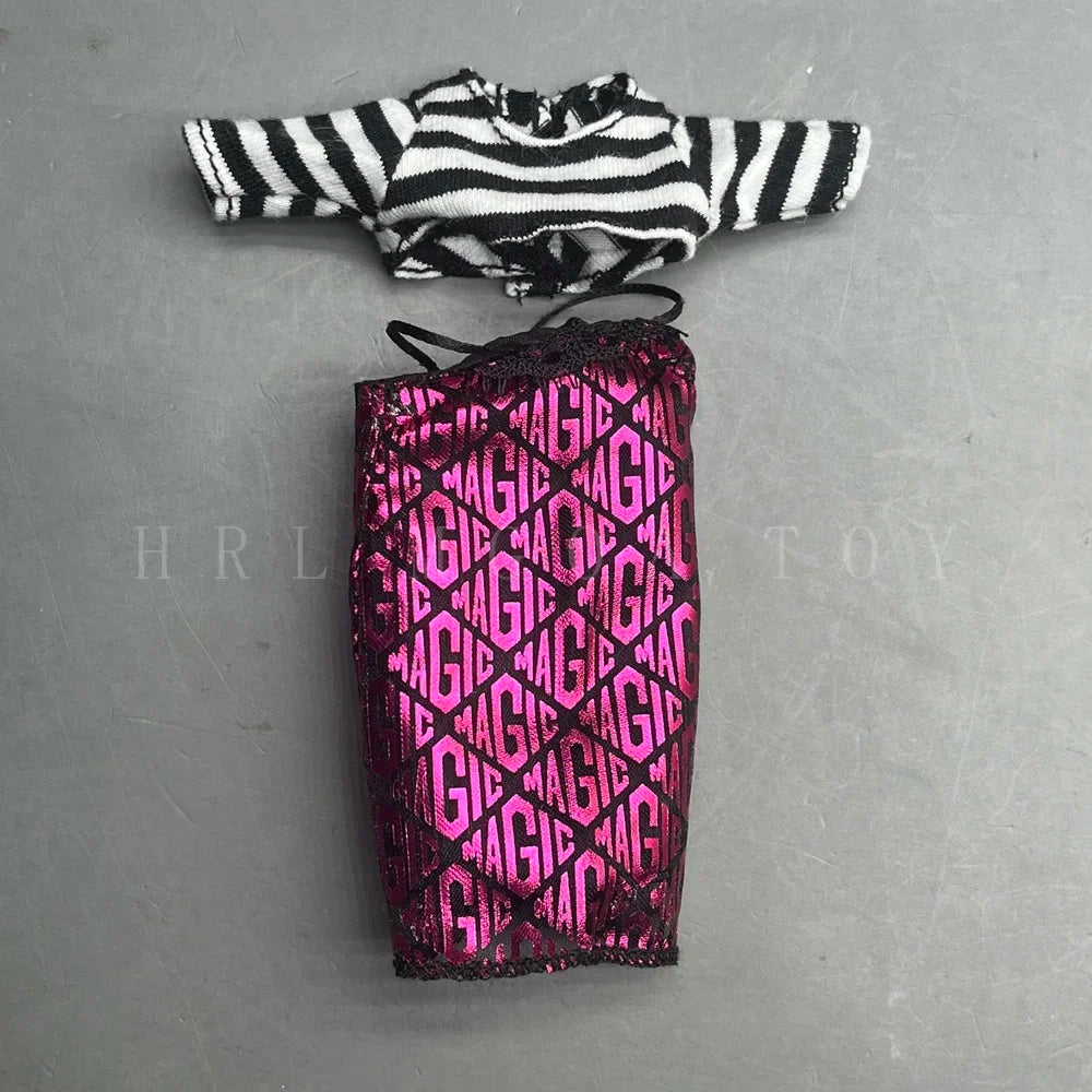 Original 24cm OMG Big Sister Doll Clothing Girl DIY Fashion Change Festival Gift Toy