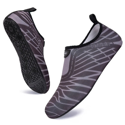 Aqua Shoes Madam, Men's Beach Swimming Water Sports Socks Barefoot Sneakers Fitness Yoga Swimming Surfing Canyon-Walking Shoes