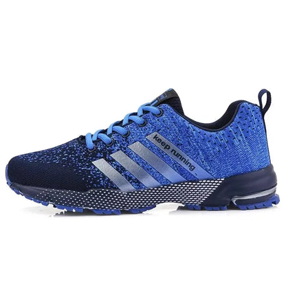 2025 Hot Sale Men's Running Shoes Keep Running Breathable Mesh Sneakers Lightweight Outdoor Gym Jogging Trainers Comfort Shoes