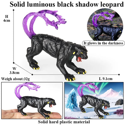 Oenux White Tiger Griffin Cerberus Lion Panther Tree Monster Fire Dragon Dinosaurs Model Action Figures Collection Kid Toy
