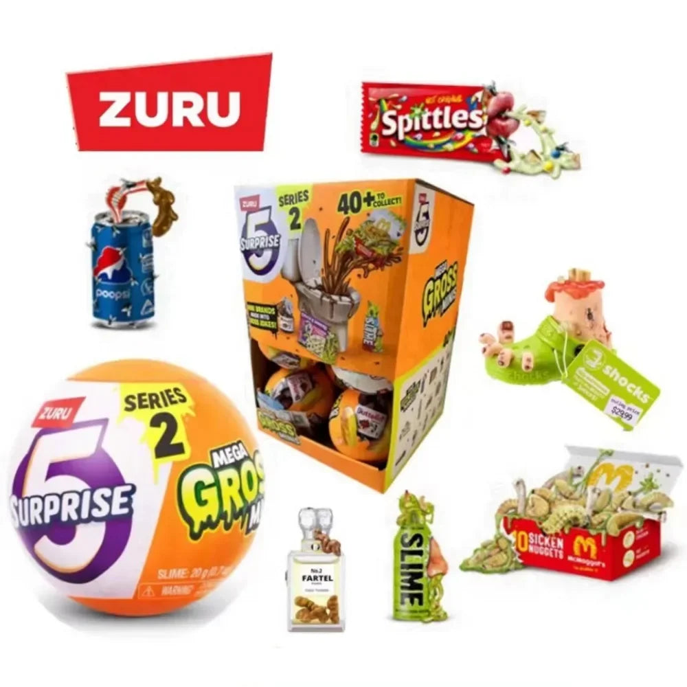 Zuru 5 Surprise Mini Brands Toys Zuru Mystery Blind Box Original Miniature Toy Surprise Blind Box Toy Gifts Cute Toys