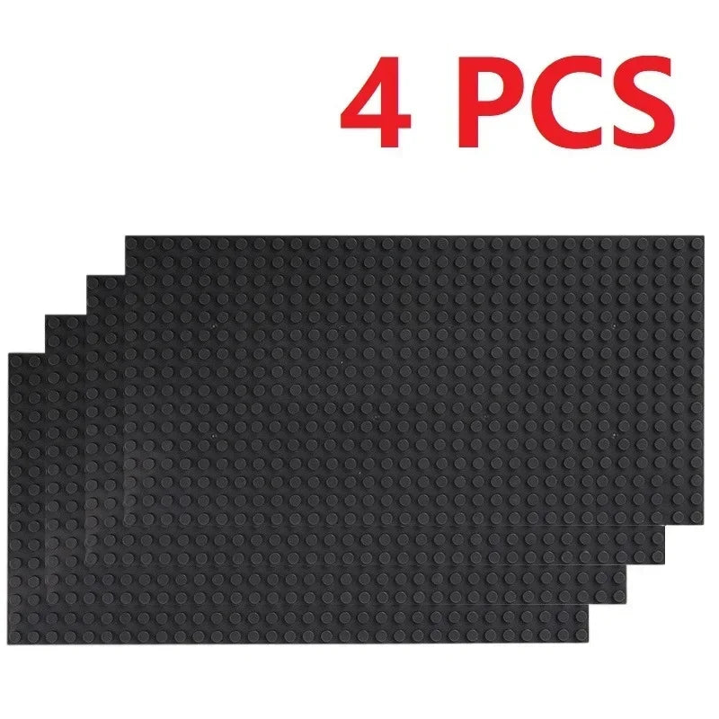 4PCS Classic Baseplates 32x32 16X32 Dots Building Blocks Bricks Base Plates DIY Plastic Board Blocks MOC City Construction Toys