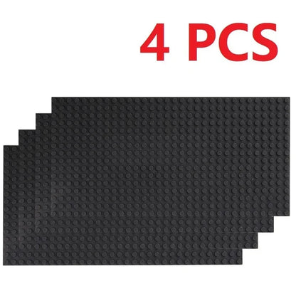4PCS Classic Baseplates 32x32 16X32 Dots Building Blocks Bricks Base Plates DIY Plastic Board Blocks MOC City Construction Toys