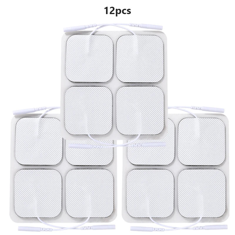 5*5cm Self Adhesive Electrode Pads for TENS Muscle Stimulator with 2mm Plug Digital Electric Patch