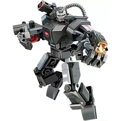 76270 76302 Superhero Bricks Avengers Thor Iron Man Thanos Assemble Compatible Action Figure Toy Building Blocks Model Ornament