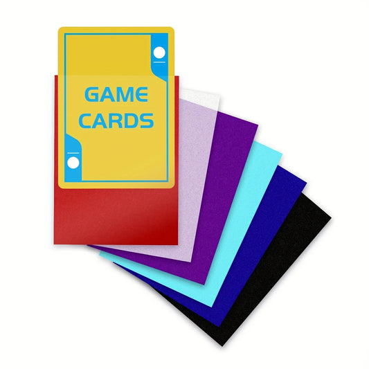 100Pcs Card Sleeves for TCG,Matte Card Sleeves for Standard Sized Trading Cards,Compatible with Magic Yugio and CCG Cards 6691