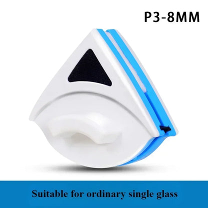 Magnetic Double Layer Glass Window Cleaner Home Multifunctional High Rise with Automatic Drainage Strong Grip Long Reach