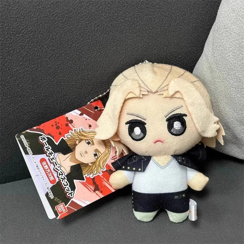 10cm Anime Plush Doll Toy Manjiro Sano Ryuguji Ken Habumiya Ichiho Venue Keisuke Matsuno Chidori Sankilon Stuffed Toy Pendant