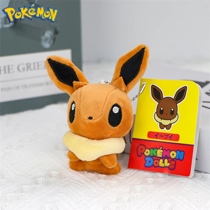 Eevee Umbreon Sylveon Espeon Vaporeon Plush Toys Keychain Sylveon Espeon Duskull Haunter Flareon Stuffed Peluche Doll Gifts Kids