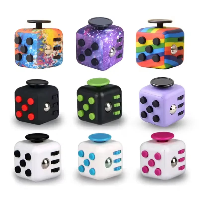 Rotating Magic Bean Adult Antistress Fidget Toy Autism ADHD Stress Relief Fingertip Toys For Kids Fidget Pad