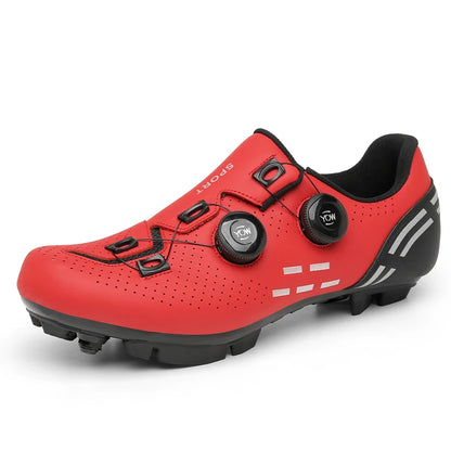 Cycling Shoes Men's Mountain Bike And Road Cycling Shoes,Lightweight And Breathable,Suitable For Speed Riding, Off-road, SPD-MTB
