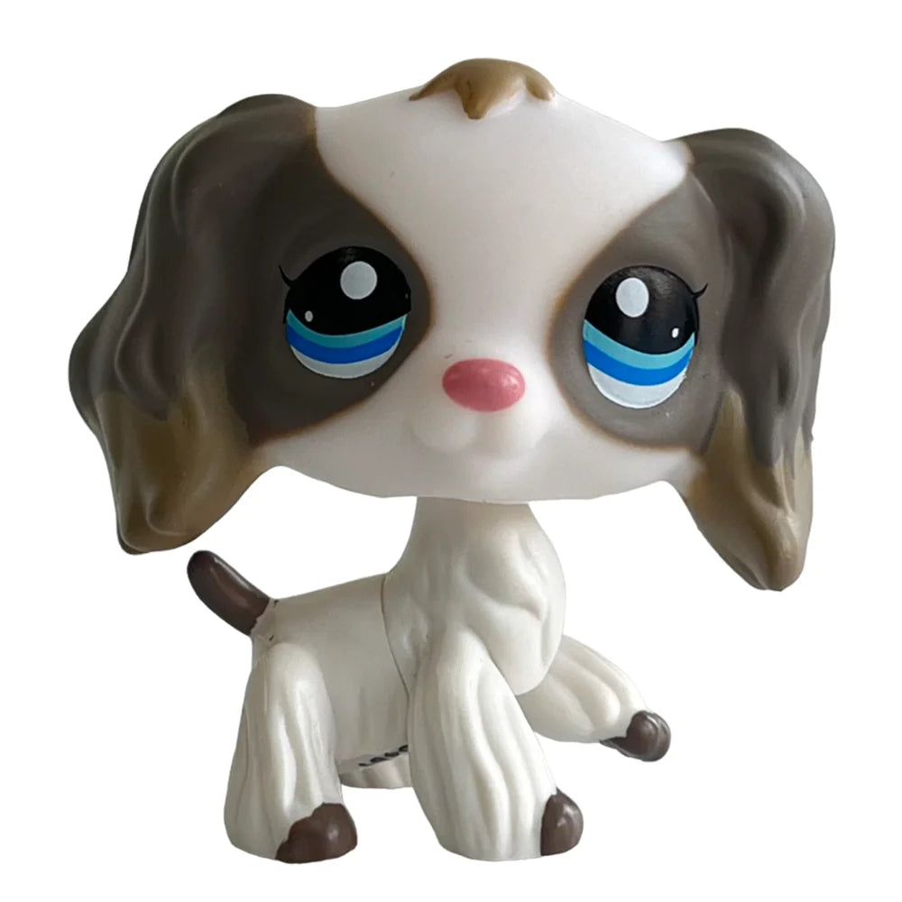 CAT rare pet lps bobble head toys short hair cat standing grey #5 #391 black #336 old original anime figure toys