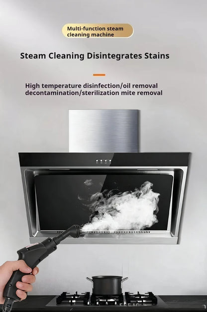 Steam Cleaner High Temperature Sterilization Air Conditioning Kitchen Hood Home /Car Steaming Cleaner 220V EU Plug