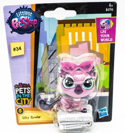 Hasbro Littlest Pet Shop Doll Toys Original Cute Animal Action Figure Mini Dolls Q Pets Toy Children Birthday Gifts Collection