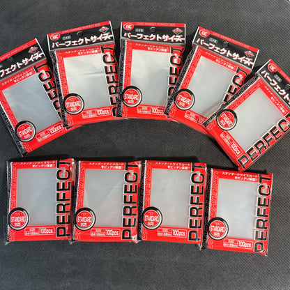 64x89mm 100PCS Transparent KMC Card Sleeves Trading Card Sleeve Barrier Board Game Cards Outer Protector for MTG/YGO