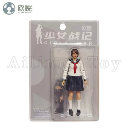 Ou Ying Studio 1/18 Planet Green Valley PGV 3.75inch Action Figure Girls War EFSA Female Figures Anime Model