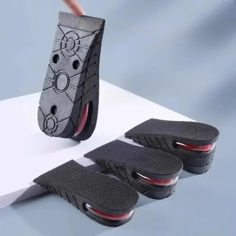 3/4.5/6CM Elevated Insole Summer Mens and Womens One Pair Invisible Inner Elevated Air Cushion Half Cushion for COSPLAY