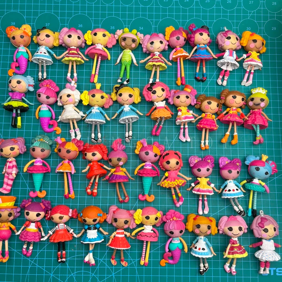 Original 8-10cm Can Choose Lalaloopsy Little Sister and Pet Dolls PVC Girls' Holiday Gift Collection Pvc Toys