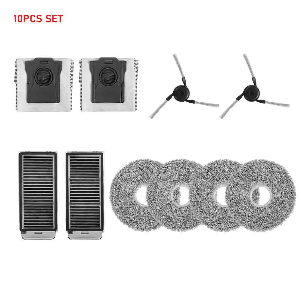 For Dreame Main Side Brush Hepa Filter Mop Rags Dust Bag X50 Pro/X50 Ultra/X50Master/L40S Pro Ultra/L50 Pro Ultra/MOVA V50 Ultra