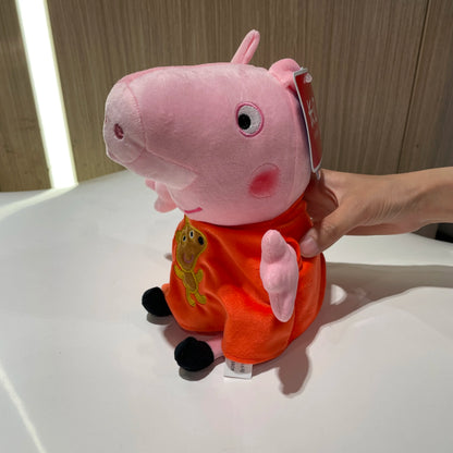 30cm 12'' Genuine Peppa Pig daddy mammy grandpa grandma dinosaur Teddy bear Peppa George Plush Toy Kids Birthday Christmas Gift