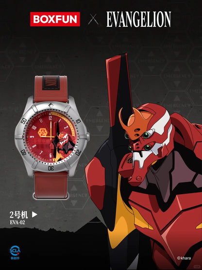 Original Boxfun Eva Evangelion The Final Mission Series Wrist Watch Blind Box Asuka Anime Peripheral Ornament Collection Gift