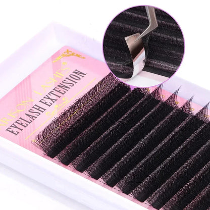 ARISON 3D/4D/5D/6D W-Shape Eyelashes Extension Premade Volume Fans YY-shape Lashes Faux Mink Soft Easy Faning Natural Lash