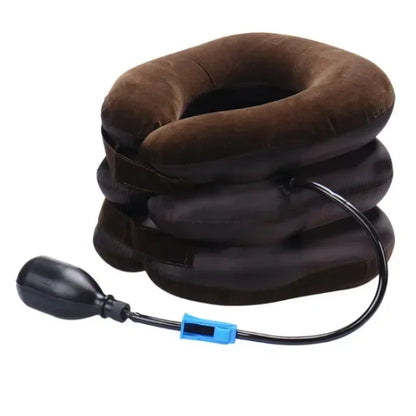 Inflatable Air Cervical Traction Neck Stretcher - 1 Tube Orthopedic Pillow Collar Pain Relief Medical Tractor