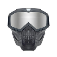 Skull Black Silver