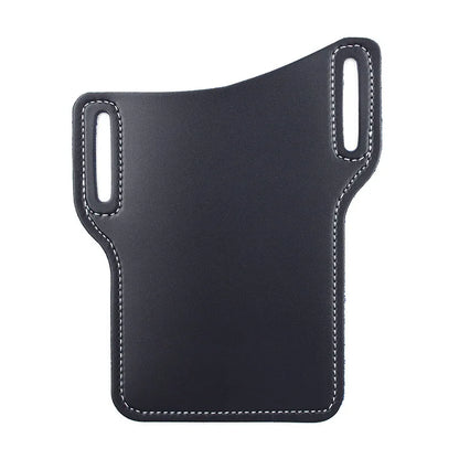 Men Phone Case Holster Cellphone Loop Holster Belt Waist Bag Props Leather Purse Phone Wallet Running Pouch Travel Camping Bags