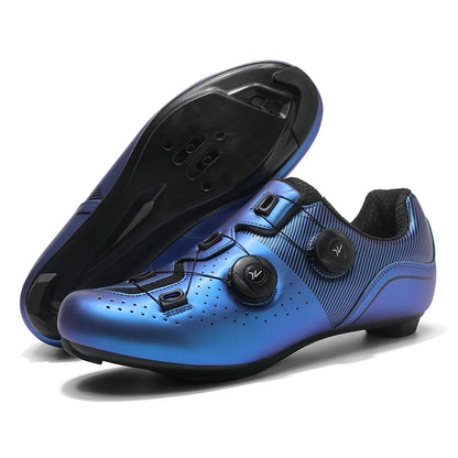 2026 MTB Cycling Sneaker Men A5 Leather Self-Locking Cleat Spd Road Bike Shoes Women Flat Trail Train Mountain Bicycle Shoes