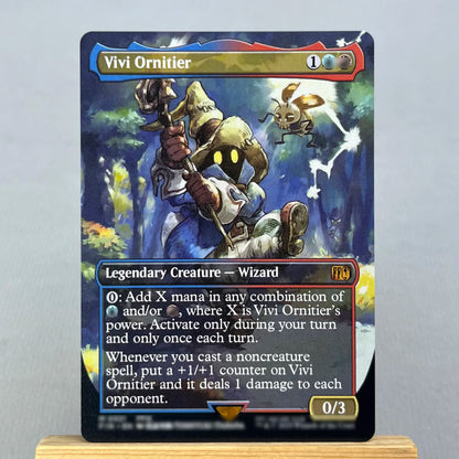 FIN HOLO14-Ⅰ01 Tcg proxy magical cards Vivi Ornitier Sephiroth, Fabled SOLDIER Summon Bahamut Cloud, Midgar Mercenary gathering