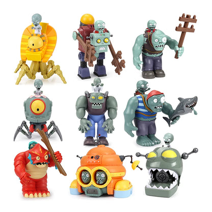 Plants vs. Zombies Giant zombies Egyptian Dr Zombie Dr. Zombie King Action Figure Model PVC Deformation Doll Toys for Kids Gifts