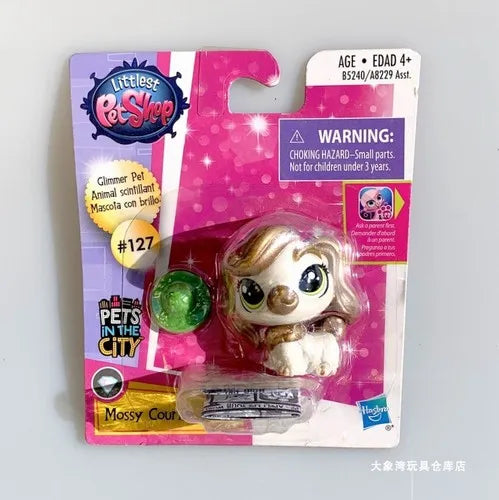 Hasbro Littlest Pet Shop Doll Toys Original Cute Animal Action Figure Mini Dolls Q Pets Toy Children Birthday Gifts Collection