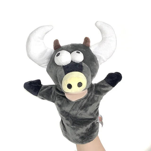 Soft Stuffed Animal Toy Story Cartoon Figure Doll Plush Toys Horse Kids Party Decoration Kawaii Hand Finger Puppet For Children