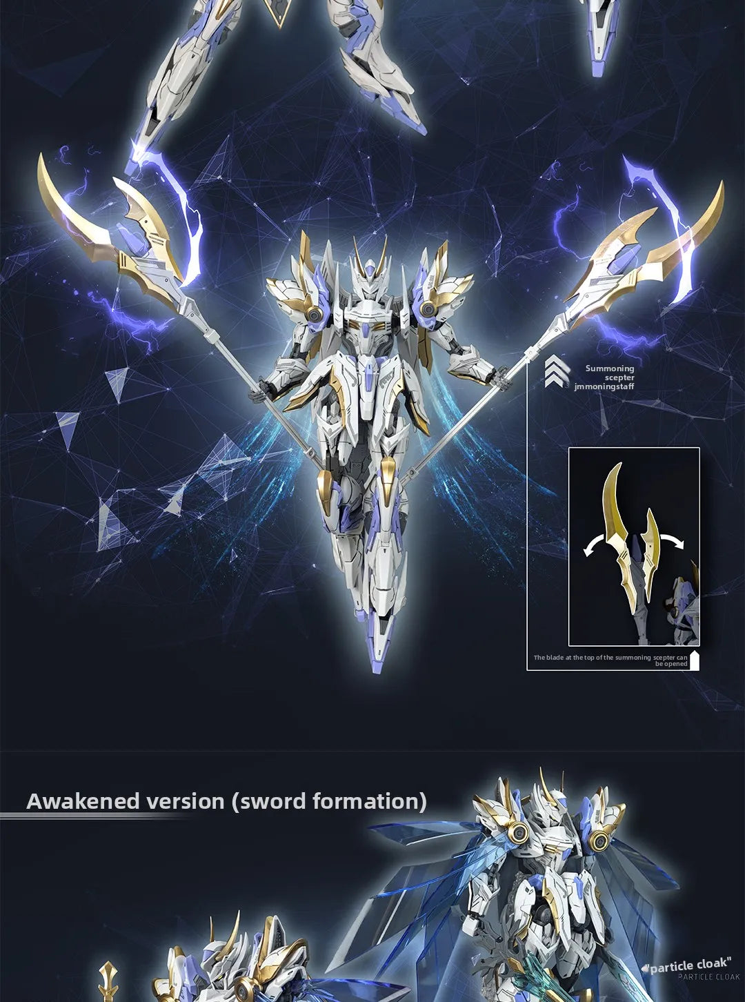 SNAA Knights of The Round Table Percival Tristan Achilles Lancelot Model Kit Collectible Action Figure with Dual Armor Modes