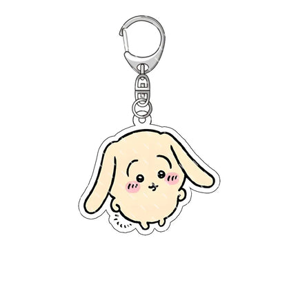 Chiikawa Pendant Anime Comic Acrylic Peripheral Keychain Hachiware Usagi Cute Pendant Bag Hanging Decoration Decoration