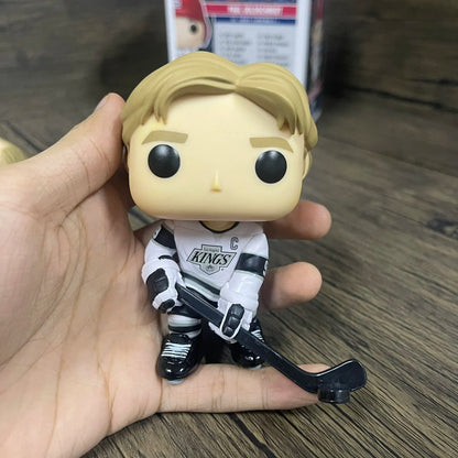 Baseballer Ice Hockey Star Athlete Action Figures Cute Cartoon Doll Desktop Ornament Gym Decoration Collectibles Toys Kids Gifts