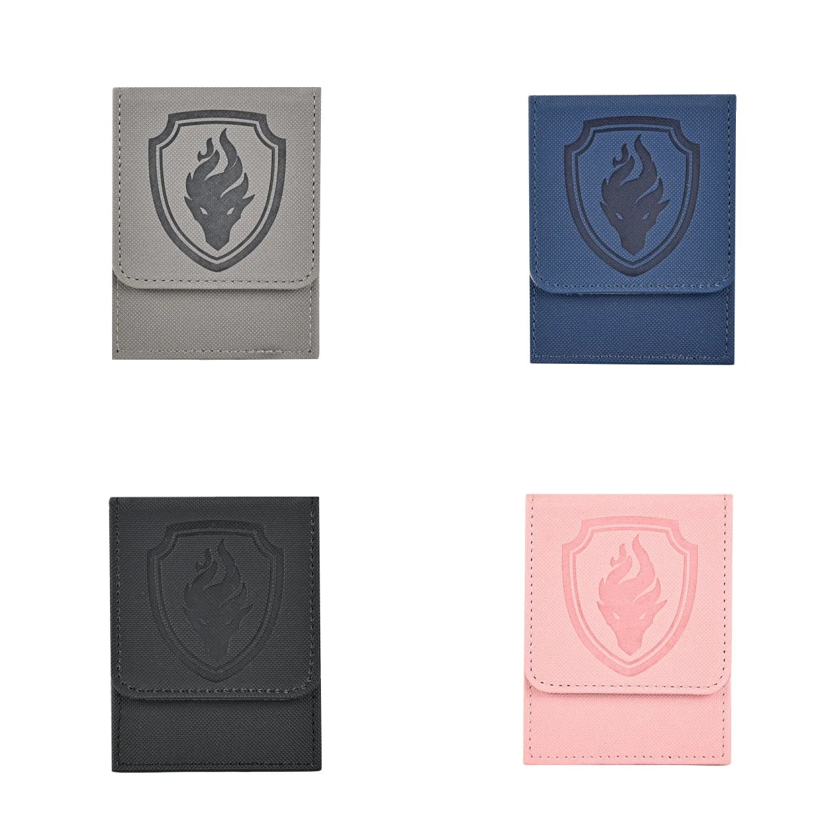 Premium Magnetic Card Deck Box - Secure Showcase for 110+ Cards, Durable Faux Leather, Display Window, Ideal for Sport，Game card
