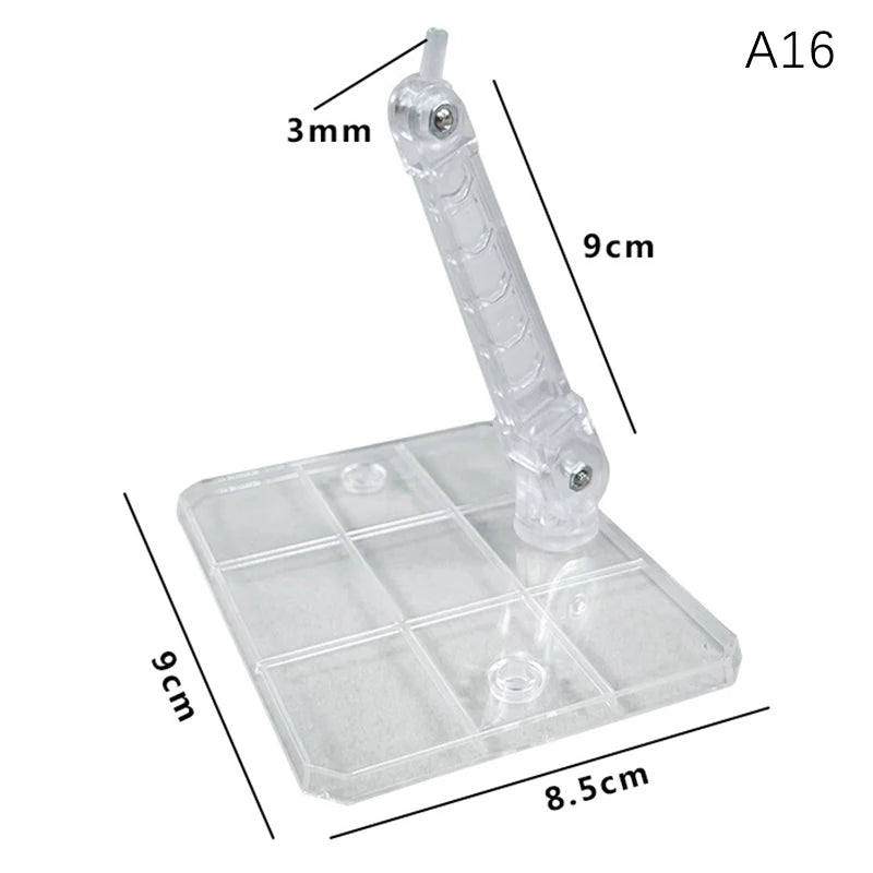 Innovative And Practical Handmade Doll DIY Holder Action Figure Model Base Display Stand Black Bracket For 1/144 HG RG