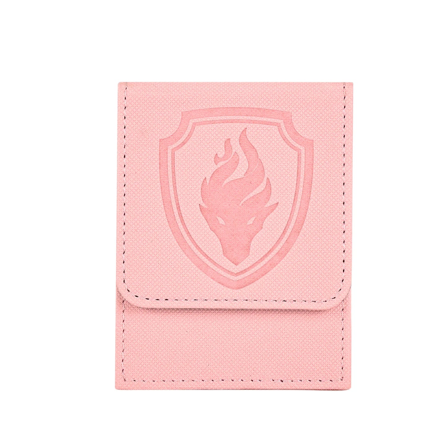 Premium Magnetic Card Deck Box - Secure Showcase for 110+ Cards, Durable Faux Leather, Display Window, Ideal for Sport，Game card