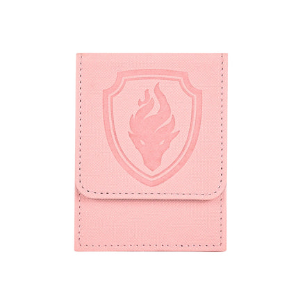 Premium Magnetic Card Deck Box - Secure Showcase for 110+ Cards, Durable Faux Leather, Display Window, Ideal for Sport，Game card