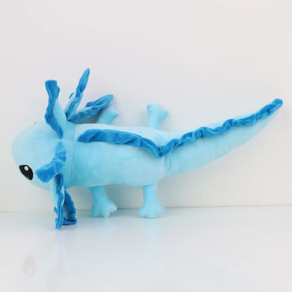 45cm Pink Axolotl Plush Toy Kawaii Axolotl Plush Dolls Soft Stuffedl Plush Animal Toys Kids Girls Christmas Birthday Gift Toy