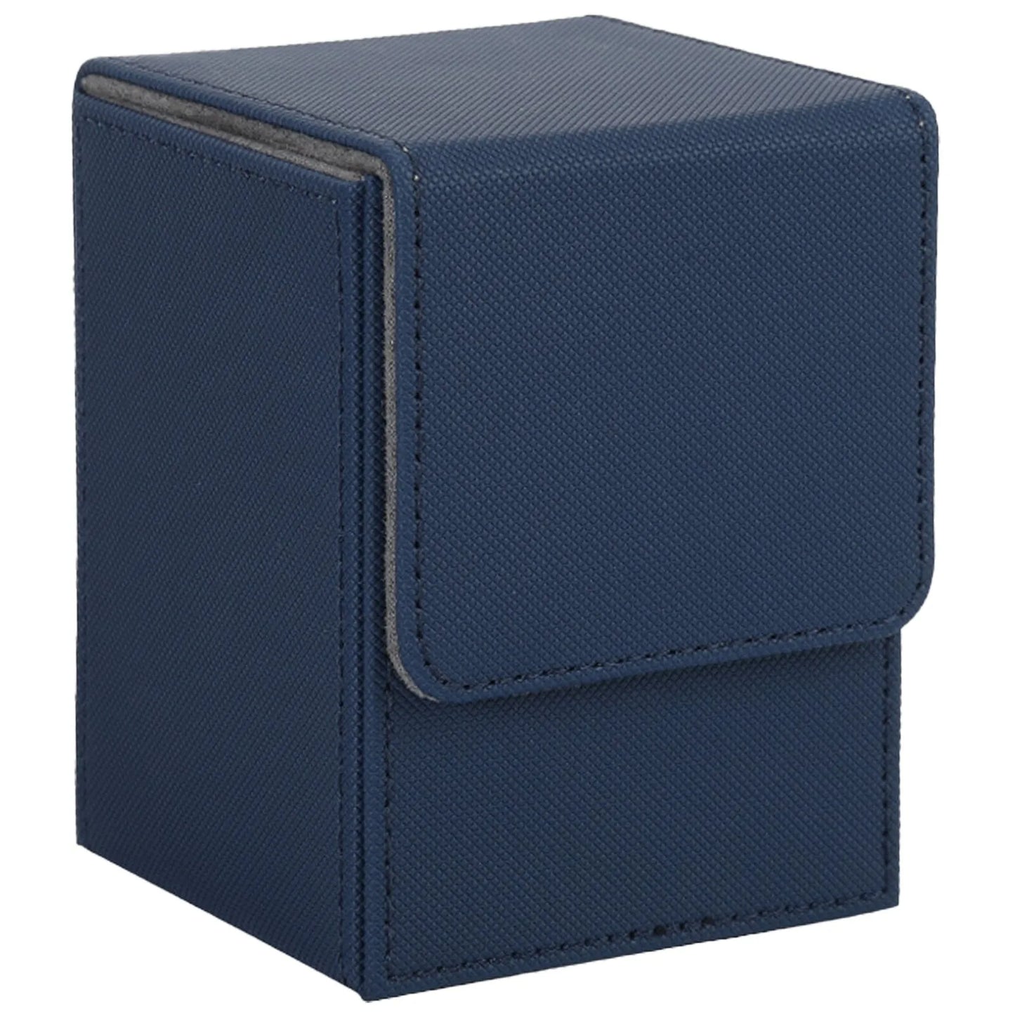 Card Fit For 100+Single Sleeved Cards  , Leather Trading Commander Deck Box Compatible With  Card Deck,Game Card Box