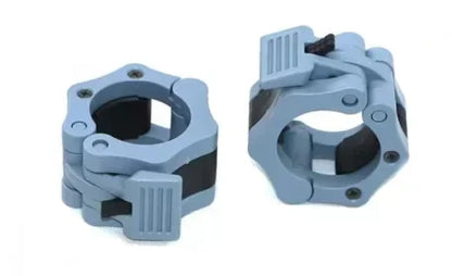 2Pcs 25/50mm Quick Release Barbell Clamps Spin Lock Barbell Collars Weight Bar Clips for Weightlifting and Strength Training