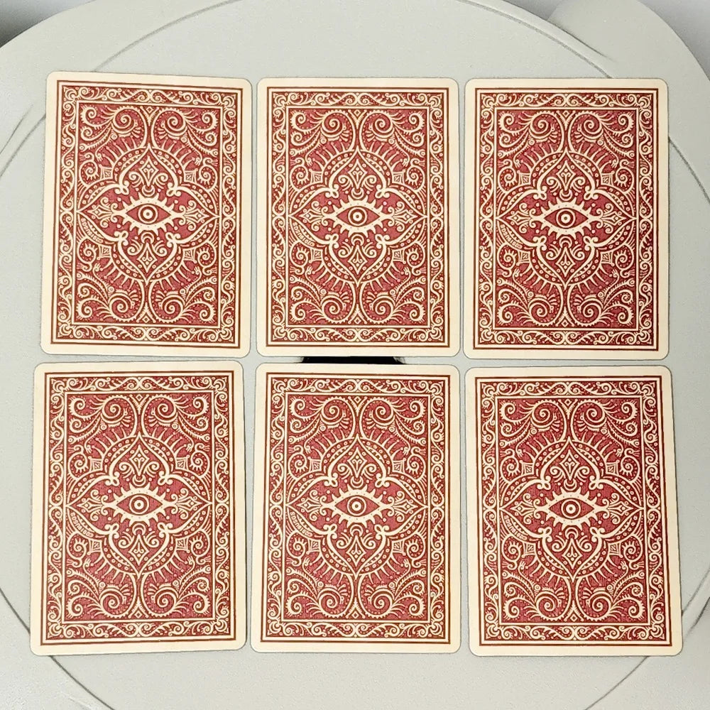 54 Pcs Poker Cards Royal Mischief Transformation Playing Cards Full Set Oracle Deck Printed on Double Embossed Cardstock 9*6cm