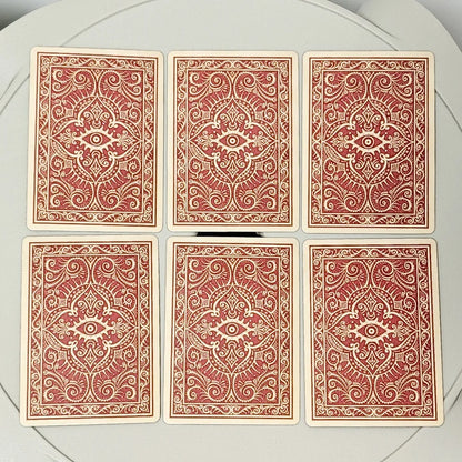 54 Pcs Poker Cards Royal Mischief Transformation Playing Cards Full Set Oracle Deck Printed on Double Embossed Cardstock 9*6cm