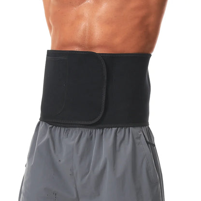 Men Sauna Suits Hot Thermal Sweat Belt Fat Burning Bodybuilding Waist Trainer Workout Slimming Girdles Gym Weight Loss Corset