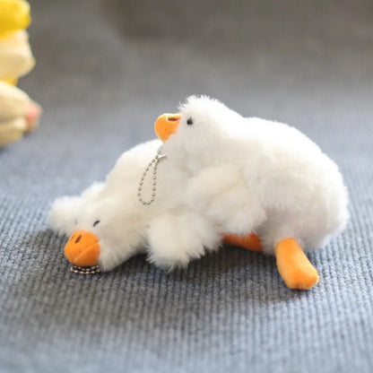 50/90/130CM Funny Hot Goose Plush Stuffed Soft Duck Sleeping Pillow Sofa Cushion Kids Girlfriend Birthday Gift