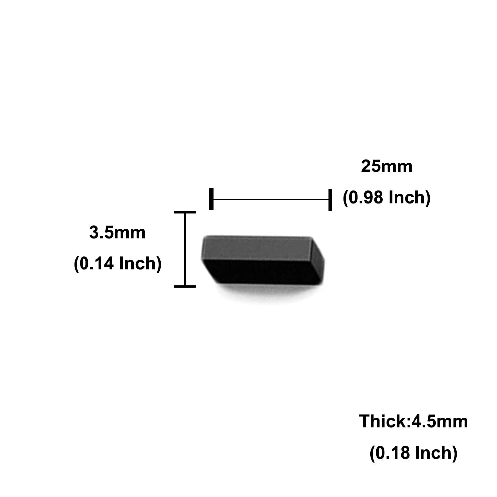 4 Inch 100mm Self Adhesive Big Modern Door Number for Exterior House Apartment Plaque Mailbox Address Digits Sticker Sign Black